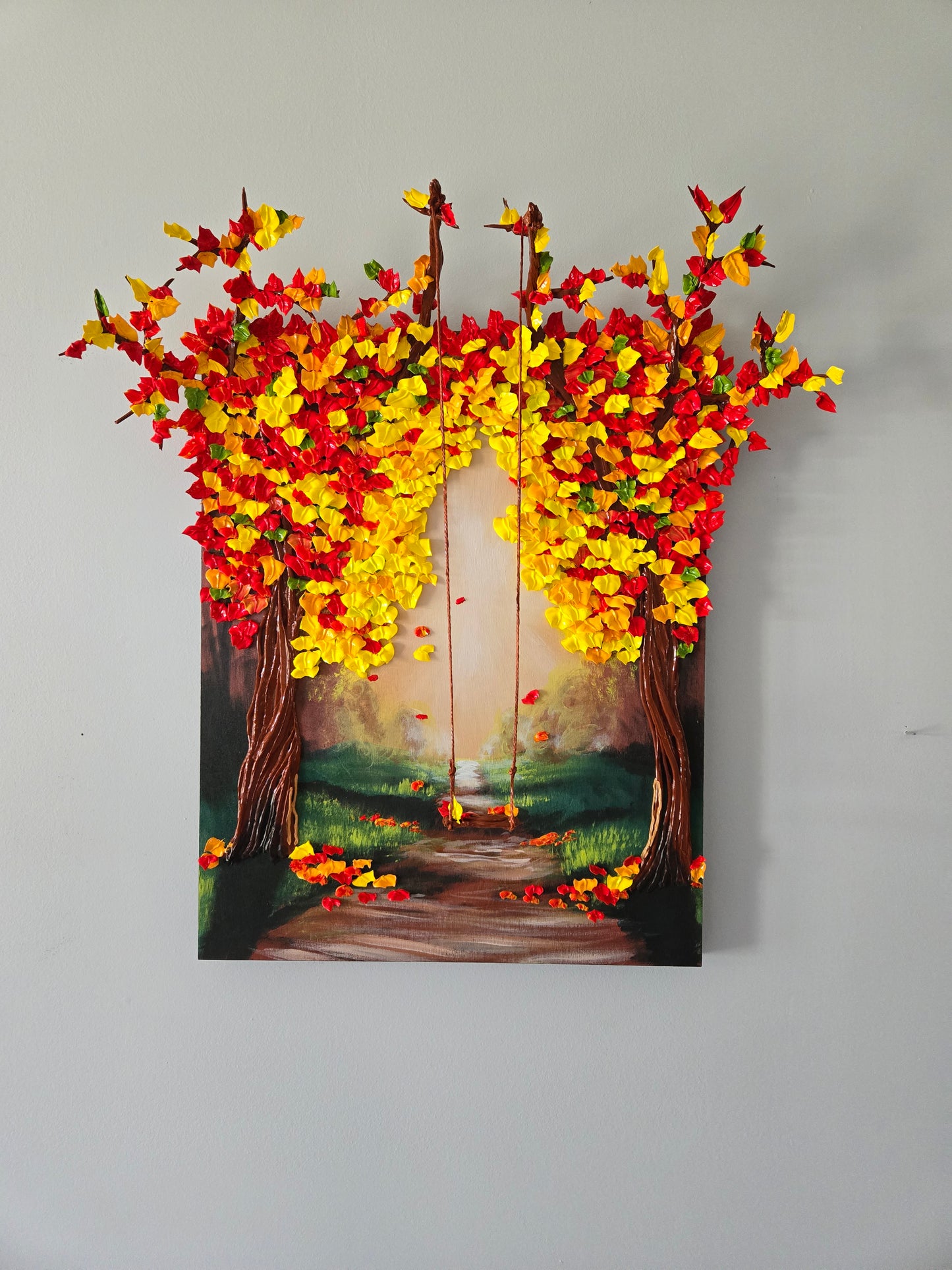 Seasonal Swings (20x16 set of 4)