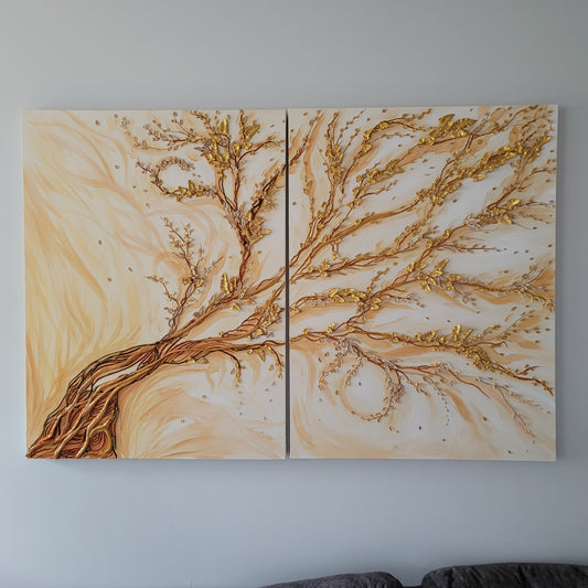 Tree of Gold (Set of 2)